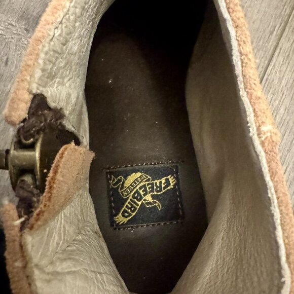 NWOB! FREEBIRD by Steven ONYX Suede Ankle Booties - Blush/Tan - Size 7 - Picture 10 of 11